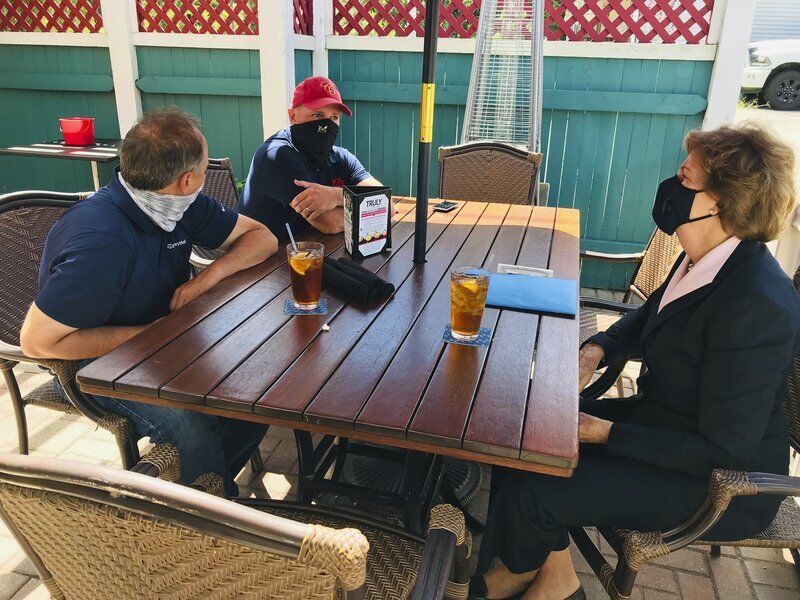 Shaheen meets with Derry business owners